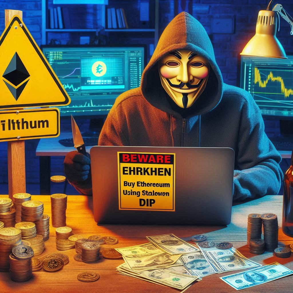 Beware: Crypto Hackers Buy Ethereum Dip Using Stolen Funds