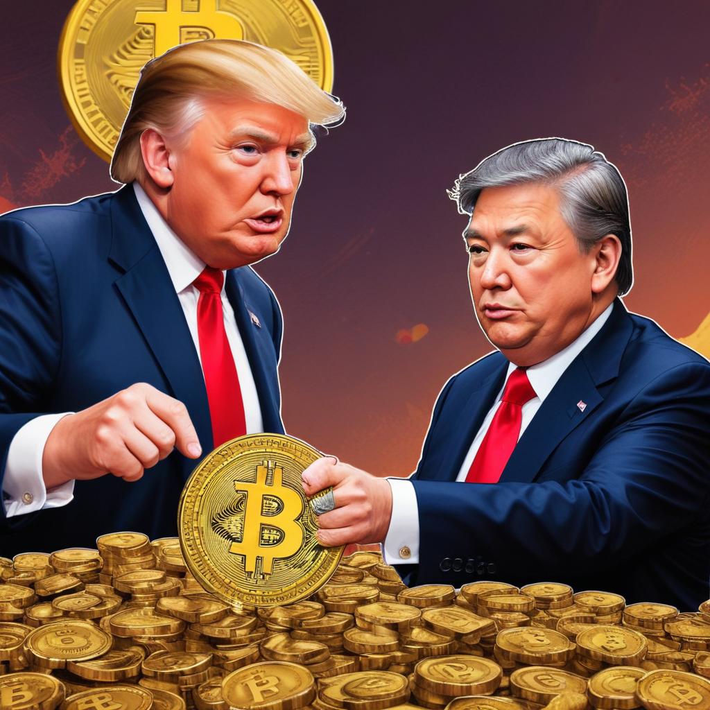Trump Cites China Competition in Vowing to Create Bitcoin 'Stockpile'